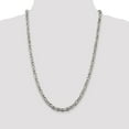 thumbnail image 2 of 925 Sterling Silver 5mm Square Byzantine Chain 22 Inch, 2 of 5
