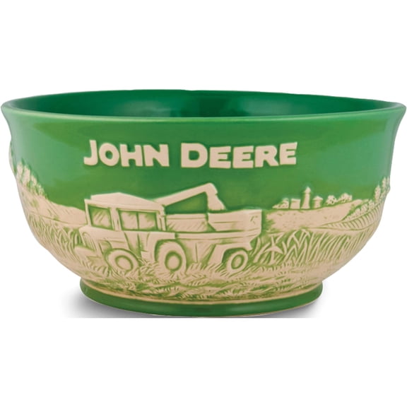Fashion John Deere Large Stoneware Bowl (8.75 X 8.75) Made In China gm16085