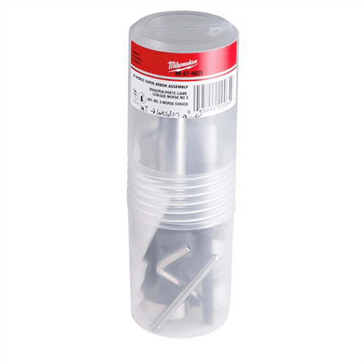Milwaukee Tool #3 MORSE TAPER TO WELDON SHANK ARBOR