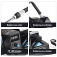 thumbnail image 3 of SREMTCH 100W Digital Display Soldering Iron Station Kit, Auto Sleep, Soldering Iron Station Kit, 3 of 6