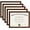 Mahogany, variant on Certificate Frame with High Definition Glass, 8.5 by 11 Picture Diploma Document Frames for Wall and Tabletop, Black 5 Pack