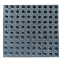 Dasbsug 100Pcs Soilless Hydroponic Sponge Seed Growing Media Cubes Square Seedling Foam