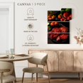 thumbnail image 4 of Elephant Stock Sliced Heirloom Tomatoes Wall Art - Vertical Multi Panel Canvas - Dining Room Wall Decor - Food And Drink Multi Panel - Red And Green Decor - 14" x 23", 4 of 4