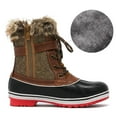 thumbnail image 2 of Dream Pairs Botas de nieve de invierno impermeables a media pantorrilla para mujer RIVER_3 Dream Pairs RIVER_3, 2 of 6