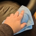 thumbnail image 4 of Microfiber Cloth 12x12 300 GSM Half-Fold Blue - Pack of 12, 4 of 4