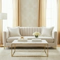 thumbnail image 5 of Michael Amini Uptown Downtown Orleans 24" Throw Pillow in Moonglow in Set of 2, 5 of 8