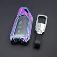 thumbnail image 3 of Key Fob Cover Fit for Volkswagen VW MK8 Golf GTI Skoda Octavia Smart Key Case Full Protection Accessories with Key Chains, 3 of 6