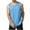 Sky Blue, variant on Virmaxy Men's Casual Running Loose Fitness Tank Top with Crew Neck Gym Sleeveless Quick-drying Bodybuilding Shirts Fitness Athletic Muscle Tee Mint Green M