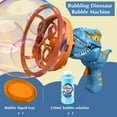 thumbnail image 5 of OYIGU Dinosaur Bubble Machine, Semi-Automatic Electric Fan Bubble Machine, Fancy Bubble in Bubble, Bubble Maker Outdoor Toys, 5 of 7