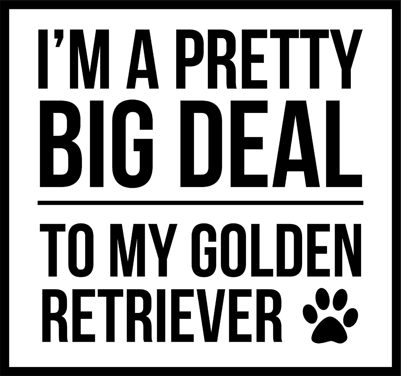 Dog Shirt Golden Retriever Funny Love Wall Decals for Walls Peel and