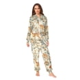 thumbnail image 2 of FORMRS Onesies Pajama for Adults Unisex Hoodie Winter Jumpsuit One Piece Sleepwear, Sizes S-2XL, Deer Pattern, 2 of 7