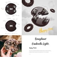 thumbnail image 2 of Luz para sombrilla de patio Nora·Gift con focos LED Edison, color café, 2 of 7
