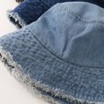 thumbnail image 6 of Men Women Vintage Fringed Edge Bucket Hat Sunscreen Hat Fisherman Cap Bob Hat 3, 6 of 8