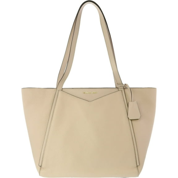 Michael Kors Women's Large Whitney Leather Top-Handle Bag Tote - Soft Pink