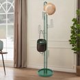 thumbnail image 4 of Modern Freestanding Green Clothing Rack Stand Freestanding Coat Rack Cactus Shape Clothing Stand 40*175cm, 4 of 20