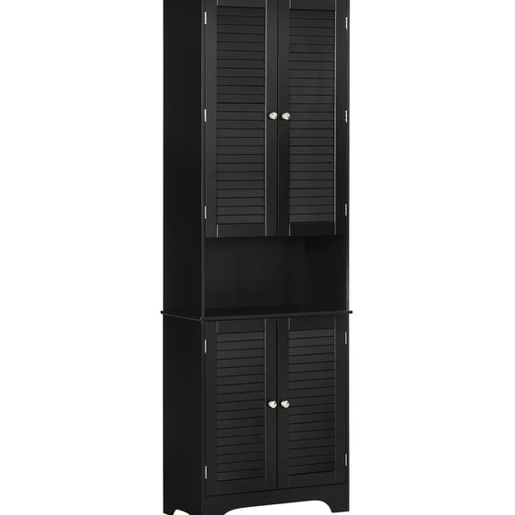 Painted MDF Material | Provides Natural and Stable Storage, Versatile for Multiple Purposes | Shelf Tower with Good Weight Capacity