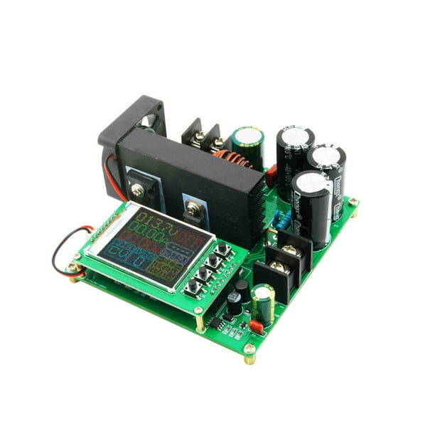 Módulo convertidor elevador de 900 W, corriente constante y voltaje constante, entrada de CC de 9 a 60 V.