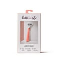 thumbnail image 1 of Flamingo Women's 5-blade Razor with Replacement Blade Cartridge - Pomelo, 1 of 8