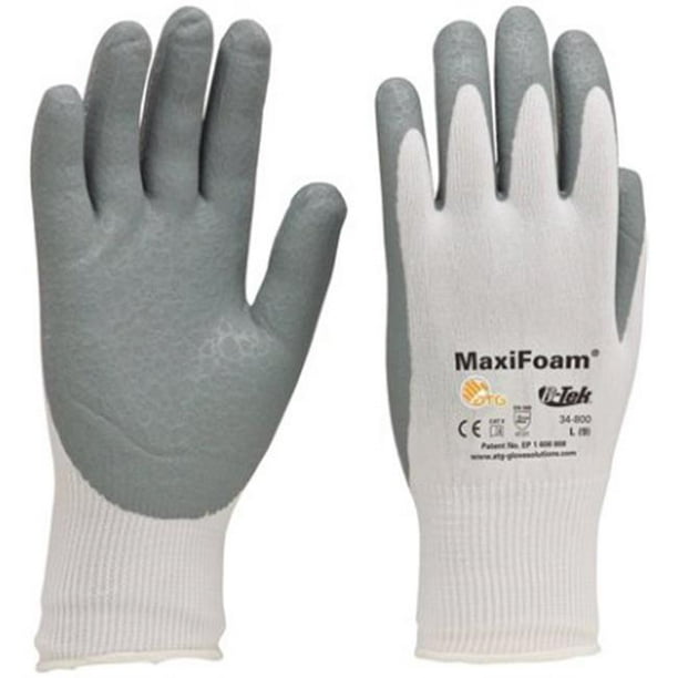 PIP Glove 34800XL Premium Foam Nitrile Gloves, Gray Extra Large