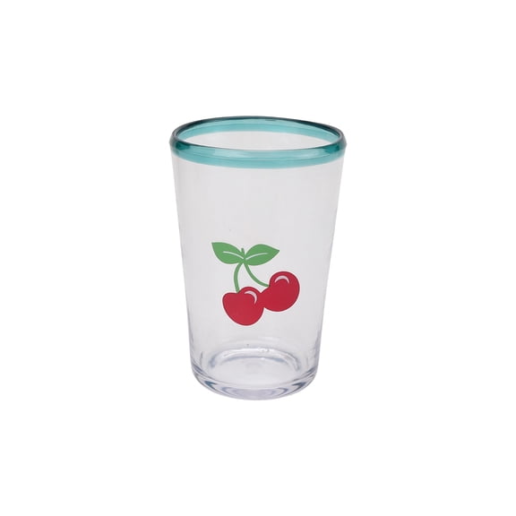 Hometrends Cherry Printed Acrylic Tumbler 563mL