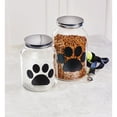 thumbnail image 5 of Amici Pet Buddy Chalkboard Paw Glass Storage Canister 108 oz, 5 of 5