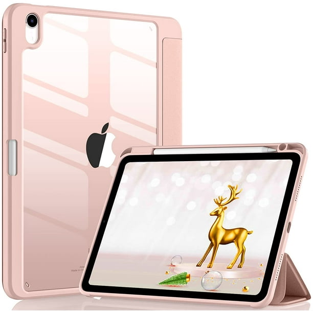 Funda de cuero de silicona ligera para iPad Pro 11, 2022, iPad Air 4, Air 5, iPad 10. ª generación, 7. ª y 9. ª generación, 2022