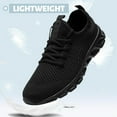 thumbnail image 3 of Womens Mens Running Shoes Tennis Sneakers Lightweight Gym Slip on Unisex Shoes Athletic Workout Walking Shoes, 3 of 11