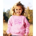 thumbnail image 3 of Birthday Girl Bow Sweatshirt for Women Youth and Toddler Girls Girly Pink Pullover Pink Sweatshirt 3T, 3 of 5