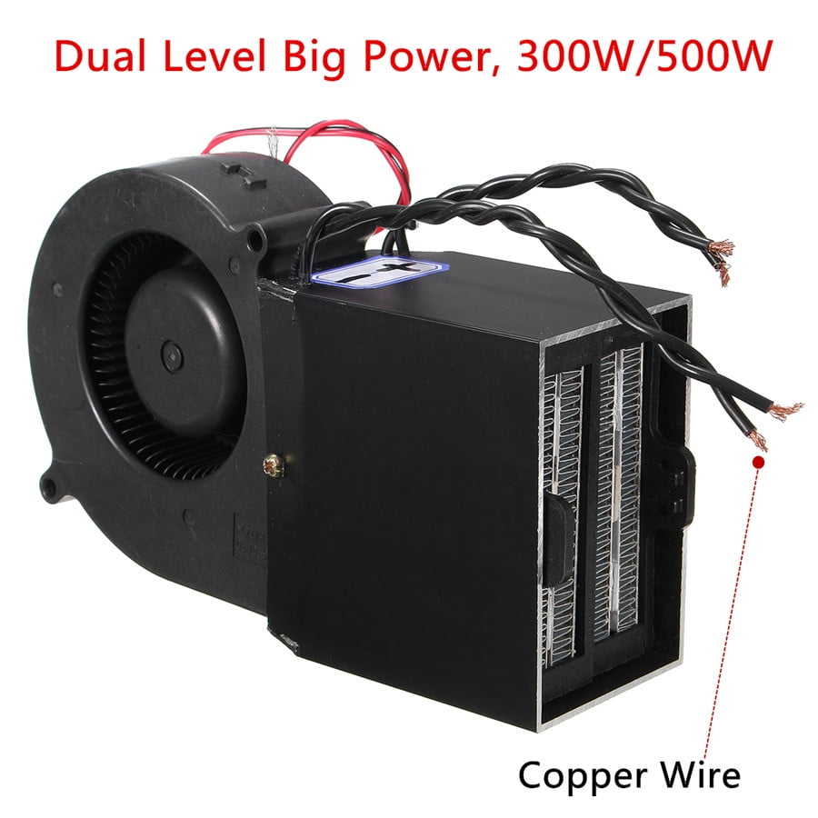 Phyun Electric 300/500W Car Heater Portable Cigarette Lighter 12V Vehicle Warmer Fan