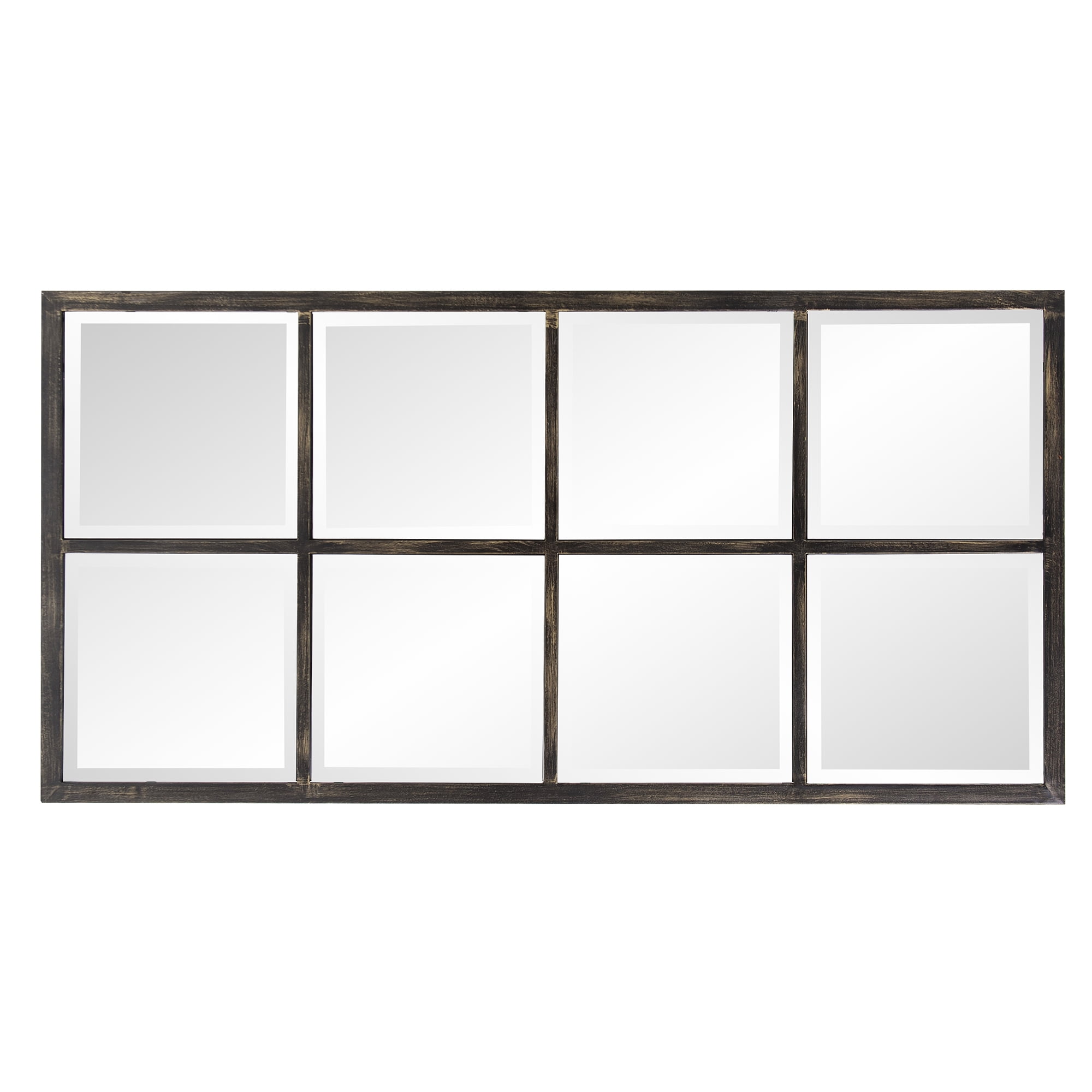 Tyler Dillon Bronze Metal Framed Atrium Wall Mirror - 24 in. by 48 in.