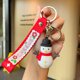 thumbnail image 1 of Llavero de Pap Noel con diseño de muñeco de nieve, colgante para mochila, llave de coche, regalo de Navidad, 1 of 4