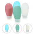 thumbnail image 2 of 4Pcs Silicone Travel Bottle Leakproof Refillable Squeezable Toiletries Tubes Lotion Liquid Shampoo Containers, 2 of 3