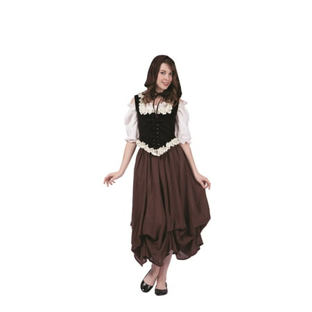 Deluxe Renaissance Adult Peasant Costume