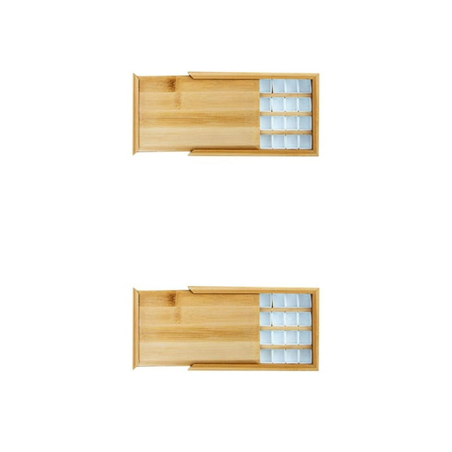 Youkk Palette de Rouges à Lèvres Vides pour Enfants et Étudiants Compacte et Élégante pour Mélanger les Couleurs 36 Compartiments Coulissants 2 Ensembles