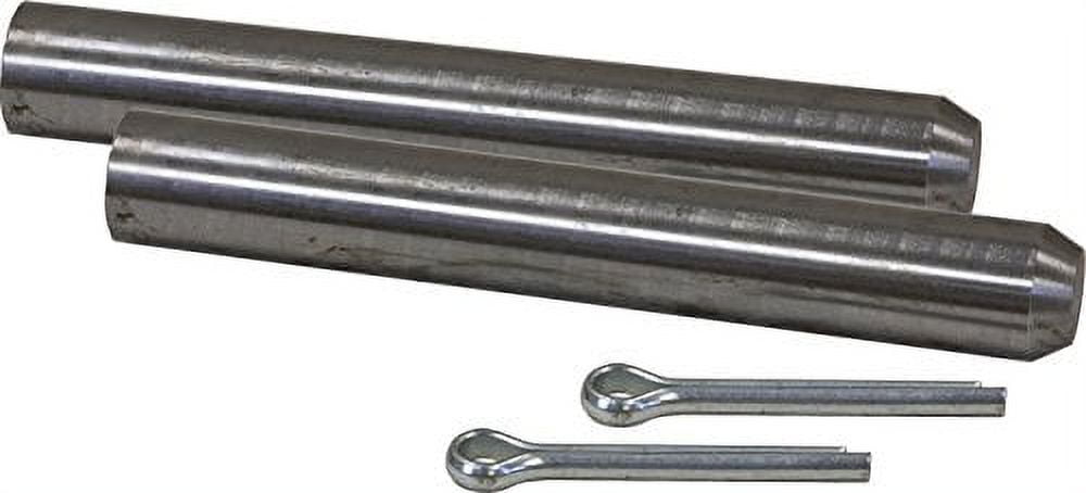 Buyers Products BDB12492H Forged Alloy Steel Drawbar - 3" ID Eye, 9000 Lb MVL, Includes Nut & Cotter Pin
