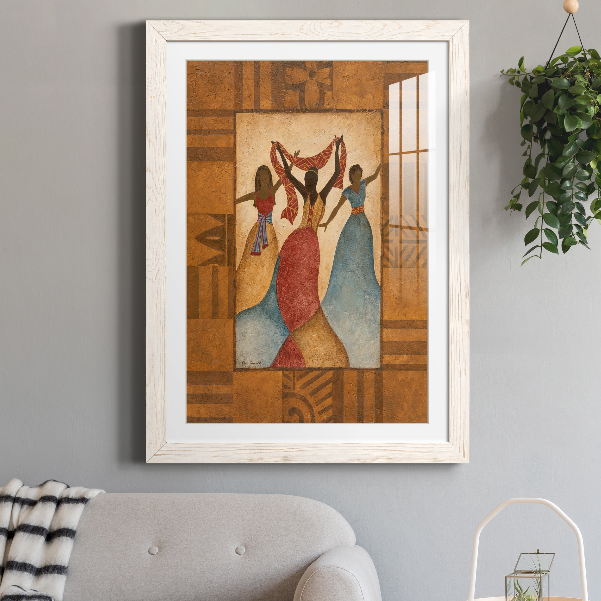 Rhythm - Premium Framed Print - Distressed Barnwood Frame - Ready to Hang