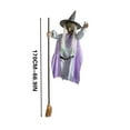 tumgatte Halloween Props Garden Flying Witch Terror Flying Witch
