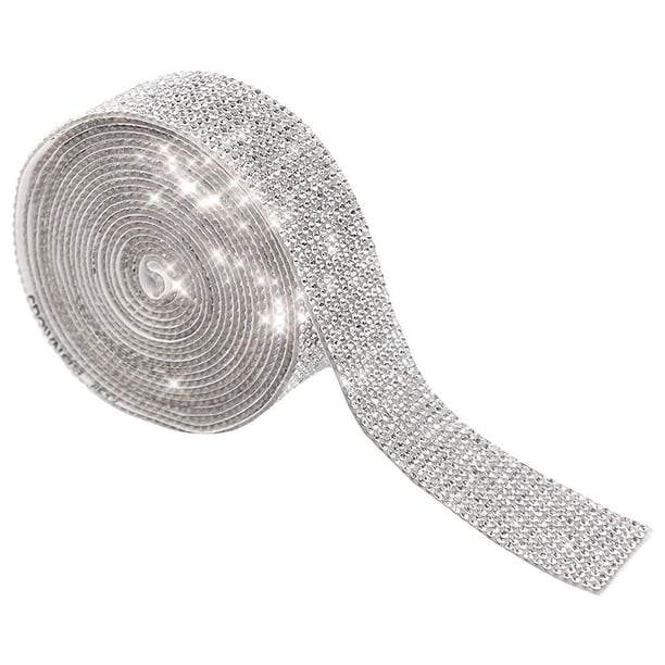 Pegatina De Decoración De Bricolaje Auto Adhesivo Cinta De Diamantes De Diamantes De Diamantes De Diamante De Diamante Para Secador De Cabello Para El Automóvil Celular Vogacara HA044525-01