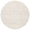 thumbnail image 4 of SAFAVIEH Micro-Loop Aspen Geometric Area Rug, Light Grey/Ivory, 5' x 8', 4 of 10