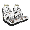 thumbnail image 2 of Sikiie Not All Those Who Wander Are Lost 3 Car Seat Covers 2PCs Front Car Seat Covers Universal fit for Most Cars SUVs and Trucks-2 PCS, 2 of 9