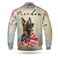 thumbnail image 2 of Freedom Belgian Malinois on Independence Day 4th of July All Over Print 3D Baseball Jacket Sheepdog Dog Lover Gifts Bomber Jacket Softball - 01005, 2 of 6
