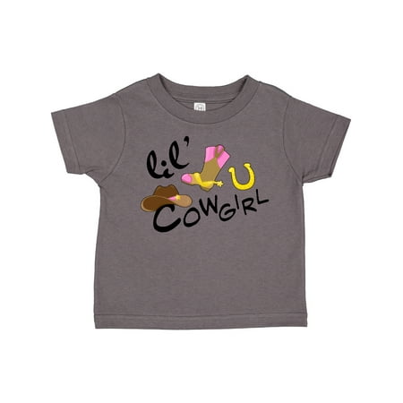 

Inktastic Lil Cowgirl Gift Toddler Toddler Girl T-Shirt