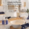 thumbnail image 3 of Professional Daily Perfection Salon-Grade, Salt-Free, Sulfate-Free, Paraben-Free, Extra Volume, Collagen Shampoo and Conditioner Set for All Hair Types, Enriched with Biotin and Keratin, 3 of 8