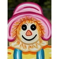 thumbnail image 2 of Fall Scarecrow on a Stick Yard Sign, 2 of 6