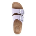 thumbnail image 4 of Time and Tru Women's Footbed Slide Sandals, Wide Width Available, 4 of 5