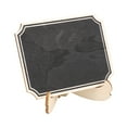thumbnail image 4 of 20 Pack Mini with Support Easels Stand,Place Cards Small Rectangle Little Wood Blackboard for Weddings Birthday Parties Food Label Table Number Message Board Signs, 4 of 8