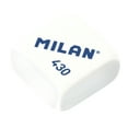 thumbnail image 3 of MILAN COMPACT Mix 2-Hole Handheld Manual Pencil Sharpener with Eraser Comes with 2 Spare Erasers, Multicolor, New 2.4 in, 3 of 4