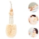 thumbnail image 4 of 2 cepillos de baño de fibra de sisal natural, cepillos exfoliantes, cepillo de baño, cepillo exfoliante para lavado corporal para una exfoliación efectiva, 4 of 4