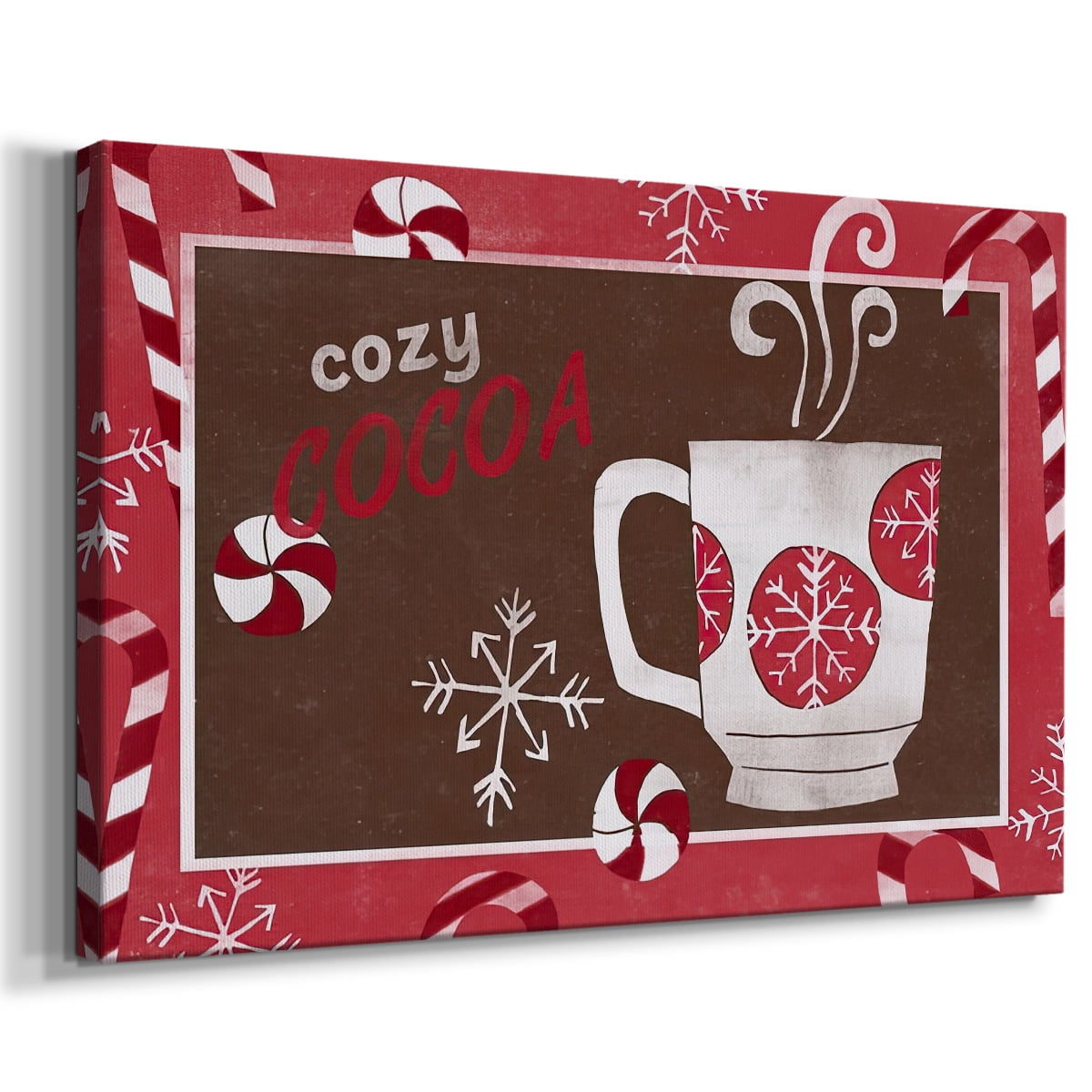Cozy Cocoa Christmas Collection A- Gallery Wrapped Canvas