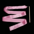 thumbnail image 2 of 2 Pcs Ruban de Gymnastique Coloré 2m Ruban de Danse pour Enfants (Rose), 2 of 5
